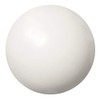 USA SEALING Plastic Ball Stock,Acetal,1-1/2" Dia.,White
