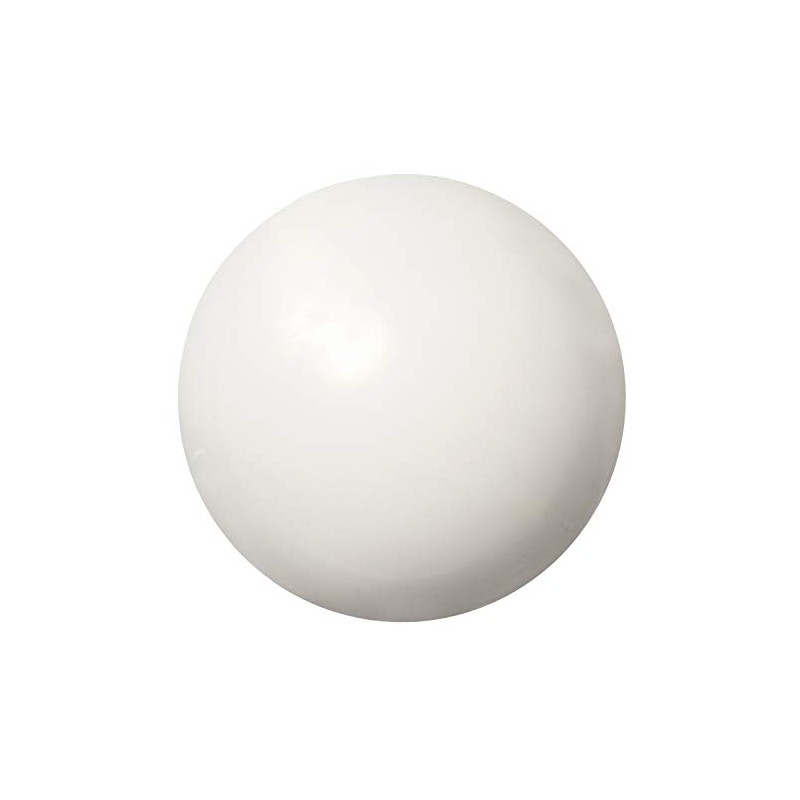 USA SEALING Plastic Ball Stock,Acetal,1-1/2" Dia.,White