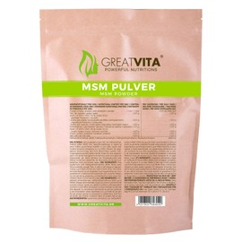Meavita MSM Powder 99.9% Pure (1 x Pack of 1000g) Methylsulfonylmethane