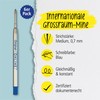 Online writing instruments, 6 ballpoint pen refills, blue, G2 format,
