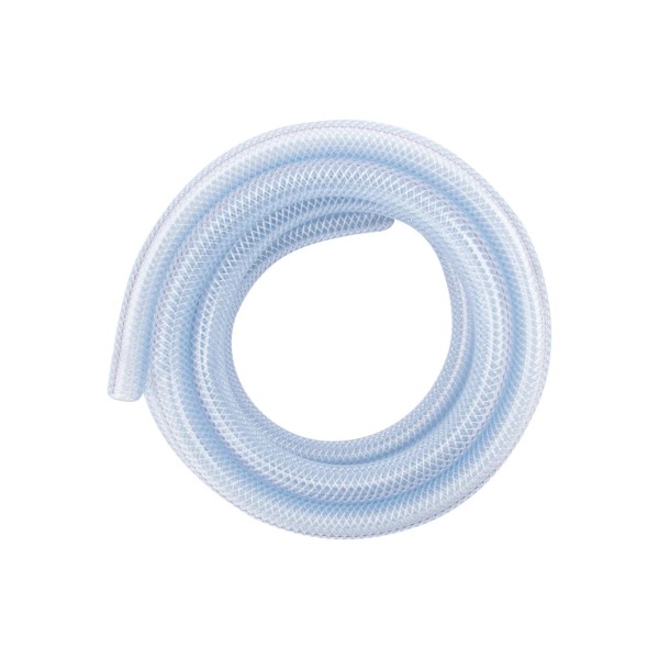 LDR Industries 516 B1210 Clear Braided Nylon Poly Tubing Flexible