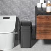 Zopnny 7 L Small Rubbish Bin, Trash Bin for Bathroom