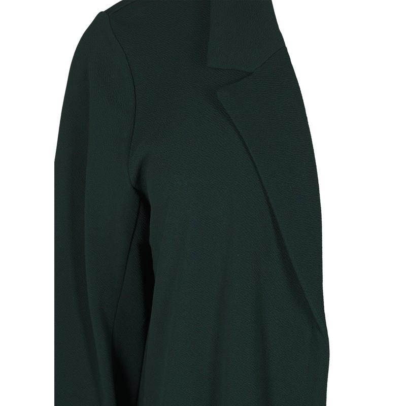 Zizzi Flash by Women's Large Sizes Long Blazer Pockets Size,