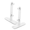 VILLFUL Pegboard Mount Bracket 2pcs Desk Accessories Heavy Duty Metal