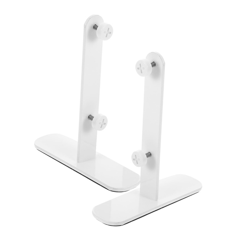 VILLFUL Pegboard Mount Bracket 2pcs Desk Accessories Heavy Duty Metal