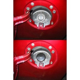 Good-Ol-Bear ERGO GAS CAP DUST WATER COVER 2017-2025 GMC 1500 2500 3500 SIERRA CAPLESS FUEL