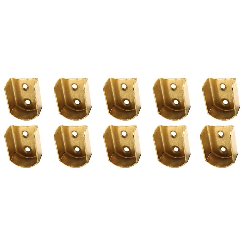 Design61 Set of 10 wardrobe rail bearings, clothes rail holder,