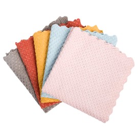 Microfiber Dish Towel, Kitchen Cloth, Absorbent and Quick Drying, Absorbent Cloth for Tableware, Dish Cloth, Dish Towel, Easy to Remove Stains, Cleaning Cloth Around the Sinkle, 11.8 x 11.8 inches (30