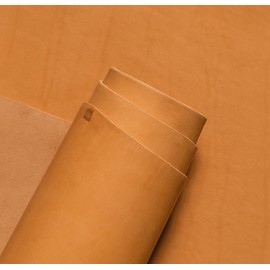 Buckleguy.com Wickett & Craig Skirting Leather Strap, Russet, 55" to 60" Long, 8-10oz & 10-12oz