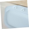 CAXUSD PVC Bath Pillow Bathtub Cushion Suction Cup for Neck