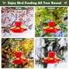 SIXTOYZF Hummingbird feeders for Outdoors Ant Bee Proof Leak-Proof,2 Pack