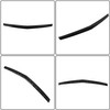 munirater Hood Molding Trim Black Kit Assembly Replacement for 2015-2020