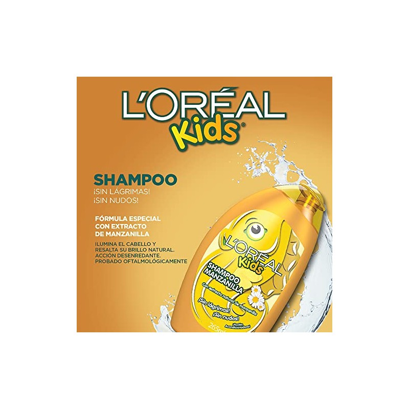 L'Oreal Paris, Shampoo Manzanilla L'Oréal Kids 260 Ml
