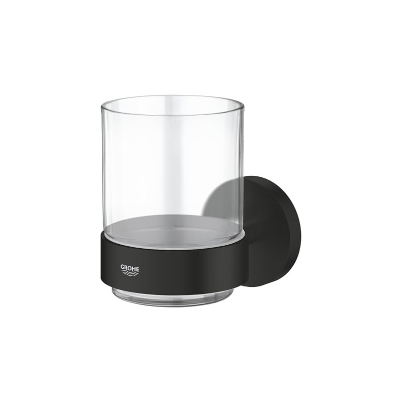 Grohe Glass w/Holder Start Holder (Material: Glass and Metal, Concealed