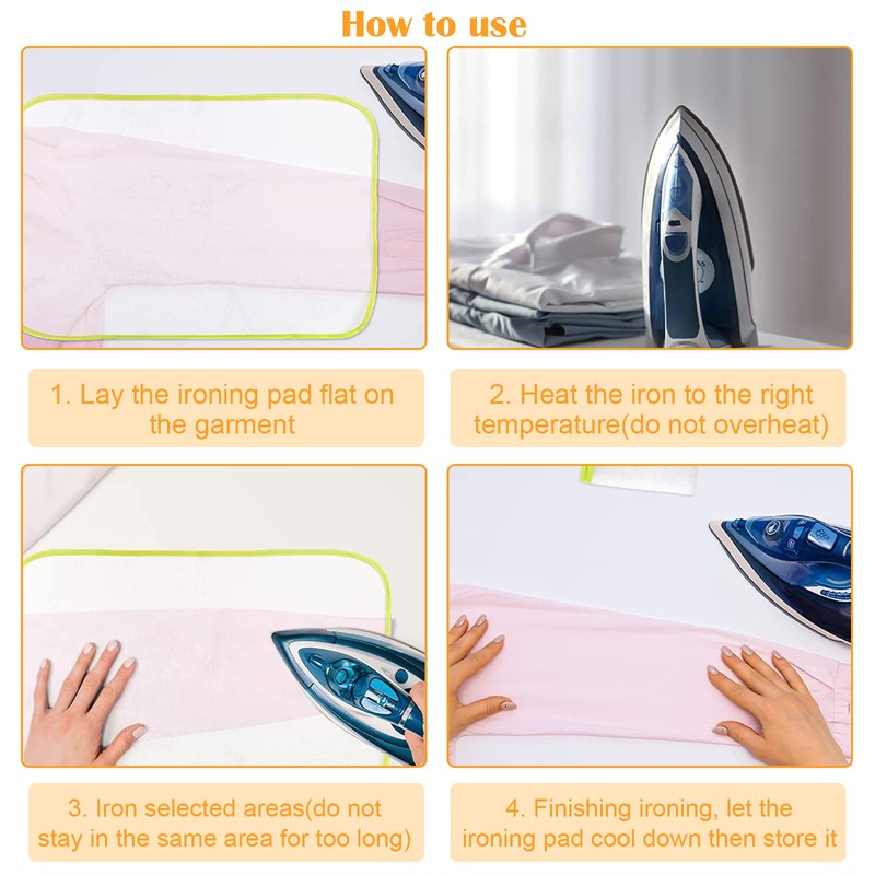 Protective Ironing Cloth Ironing Clothes Mesh Protective Ironing Scorch Mesh