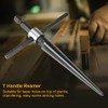 T Handle Tapered Reamer Tool 3-13mm(1/8-1/2 ), 6 Fluted Chamfer