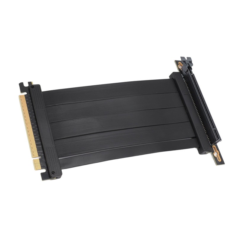 PCIE 4.0 X16 Extender 90 Degree 26GB/s 5.9 Inch Shielded