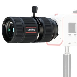 SmallRig SP-Mini Spotlight, Optical Snoot Photography Kit with High Transmittance, Flash Projector Attachment, Over 4 Times Brightness Enhancement, a GOBO Holder and 10 Gobos - 4939