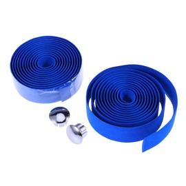 Toddmomy 1pair Glue Tape Handlebar Bike Handlebars Bycicles Non Skid Tape Road Bike Bar Tape Handlebar Strips Bend Handle Belt Strap Road Vehicles Blue Wrapping Tape Bike Handlebar