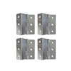 QCAA Heavy Duty 3 Fold Retro Chest Hinge, Half Surface