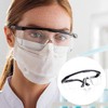XBK3HN53_48안전 보호 안경 작업용 눈보호 투명 고글 분진 XBK3HN53_48 Safety Protective Glasses Work Eye Protection Clear Goggles Dust