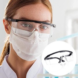 XBK3HN53_48안전 보호 안경 작업용 눈보호 투명 고글 분진 XBK3HN53_48 Safety Protective Glasses Work Eye Protection Clear Goggles Dust