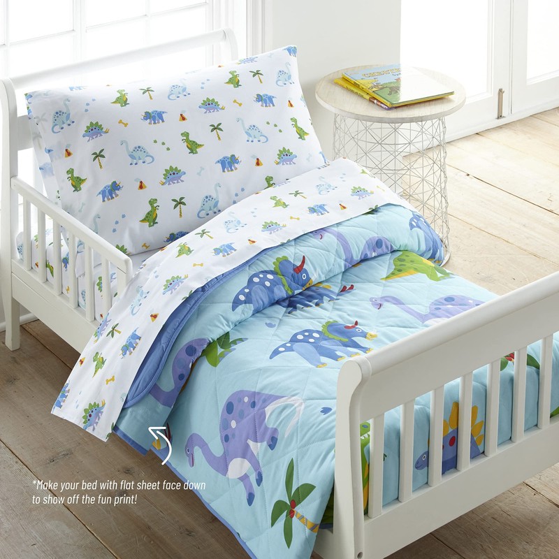 Olive Kids Dinosaur Land Toddler Sheet Set