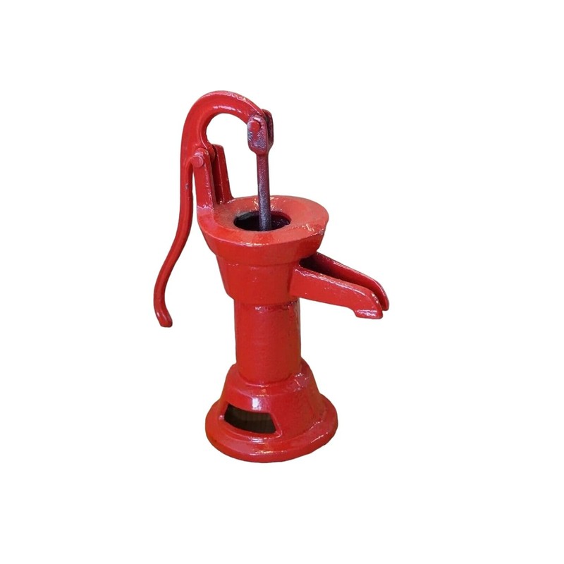 Cast Iron Decroative Pump Cistern for Ponds Decor Hollow Water