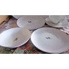 Fukagawa Arita Hand-Painted China- Japan # 928 -7 Pc PLACE