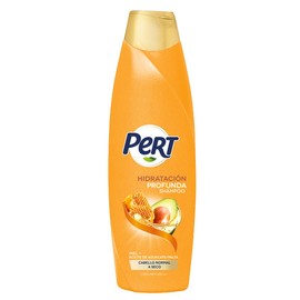 PERT, Shampoo Miel y Aguacate | Ayuda a que tu cabello luzca más suave y brillante, 650 ml