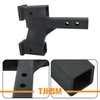 TJHSM Trailer Hitch Dual Tow Hitch Extender 2 Inch Hitch