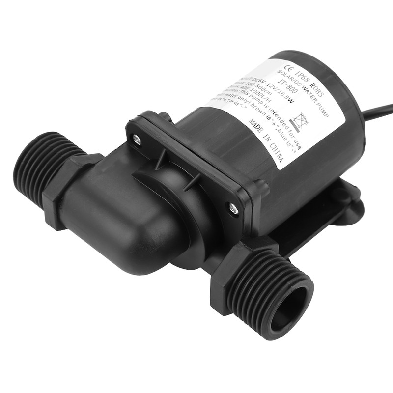 Mini DC Brushless Water Pump for Small Fish Pond 12V