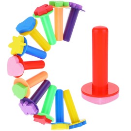 12 Piece Sponge Dab Brush Set, Foam Brush Sponge Brush Set, Foam Brush Set, Children's Craft Sponges, Foam Brush for Drawing, Craft, Ceramic, DIY Painting Tools