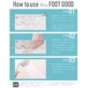 FOOT GOOD Foot Exfoliating Pack, Pure Soap Scent, 1 Dose