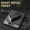 Metal Infinity Fidget Cube Toy for Adults,Cool Home Office Classroom