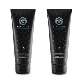 IntHim Antibacterial Intimate Wash Lotion for Men - pH Skin Neutral Intimate Care Men for Itching, Dry Skin & Ideal After Sports (2 x 200 ml)