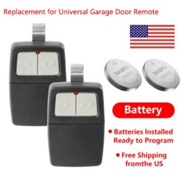 For Chamberlain, For Garaga, For Genie, For LiftMaster, for Clicker, For Linear 2 for Clicker Liftmaster Chamberlain Genie Linear Door Remote 375LM 375UT KLIK1U