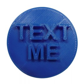 AJT TEXT ME CANDY HEART COOKIE STAMP EMBOSSER MADE IN USA PR5464