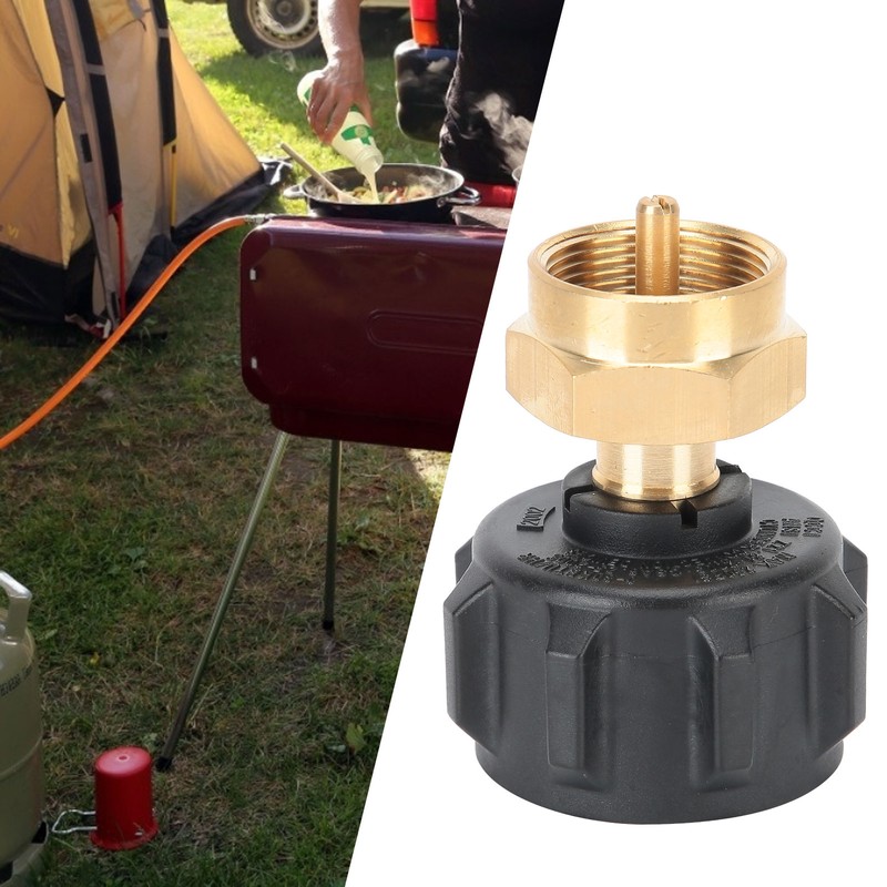 Universal Propane Refill Adapter for 20LB QCC1 to 1LB Disposable