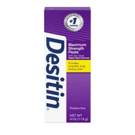 Desitin Maximum Strength Baby Diaper Rash Cream with Zinc Oxide, 4 oz