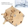 Hexagonal Dental Water Valve Good Passability Copper Water Pressure Regulator