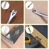 FHISKUNYU Set of 4 Staple Remover with Tack Puller Tool,