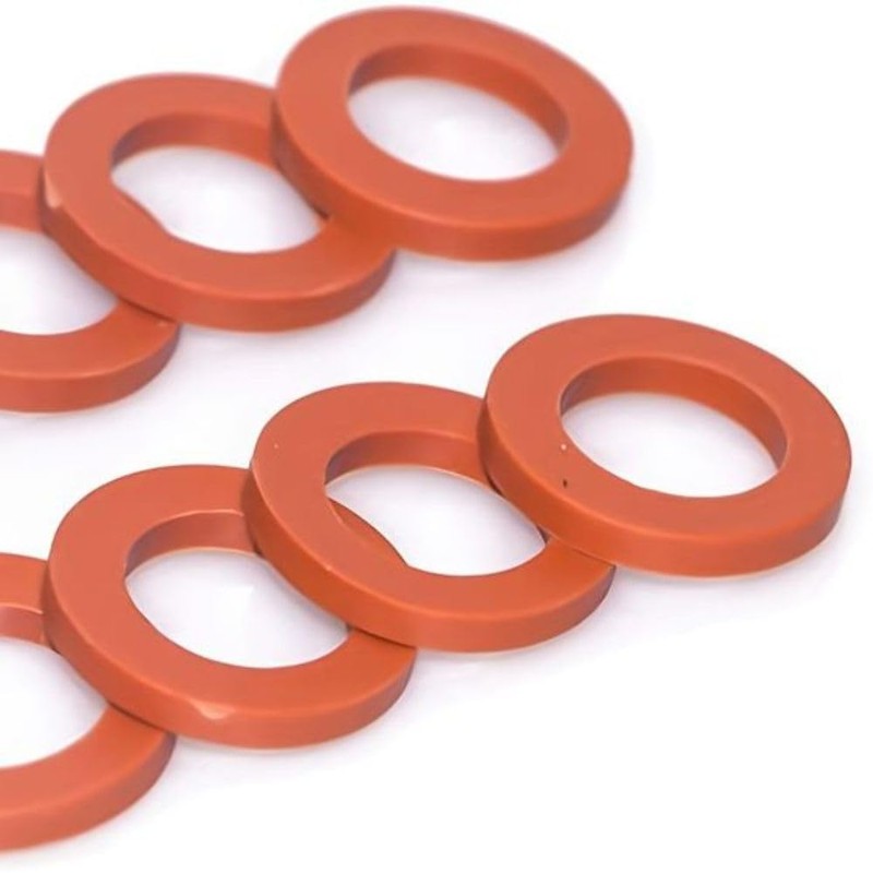 20 Pack Garden Hose Washers – 3/4 Inch Red Rubber