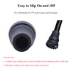 Rubber Cane Tips 7/8 Inch Heavy Duty Walking Cane Tips