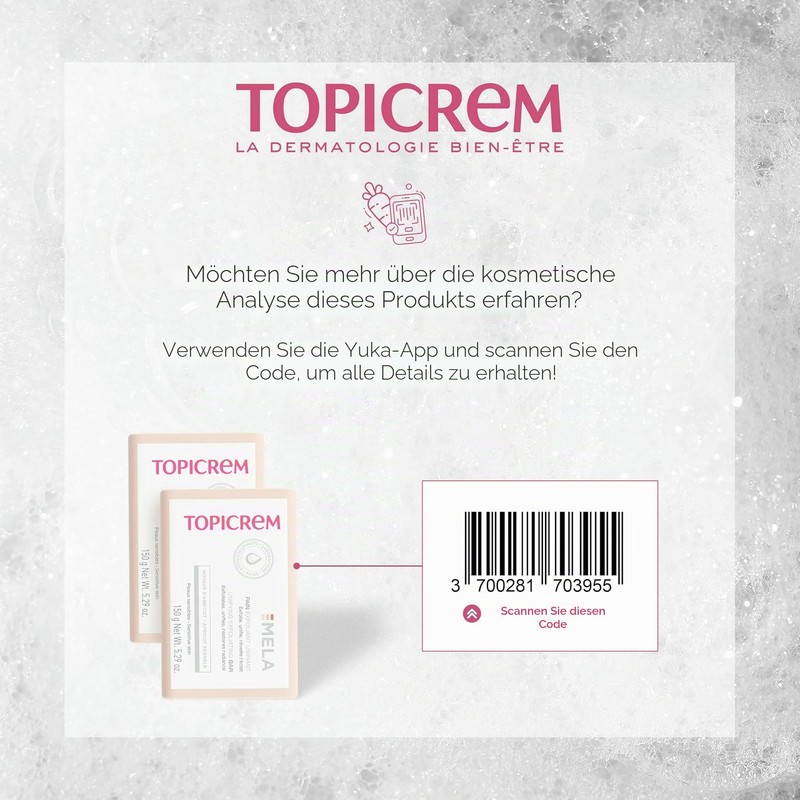 Topicrem - Mela Exfoliating Bread - Unifies the Complexion, Exfoliate,