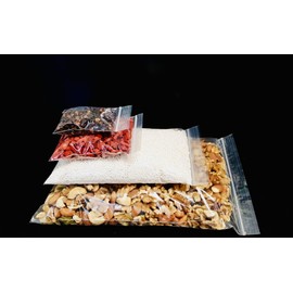 Pack of 100 Bags - 1.5'' x 2.5'' Multipurpose Plain Reusable Resealable Strong Clear Plastic Polythene Grip Seal Zip Lock Bags - Various Sizes (1.5'' x 2.5'')