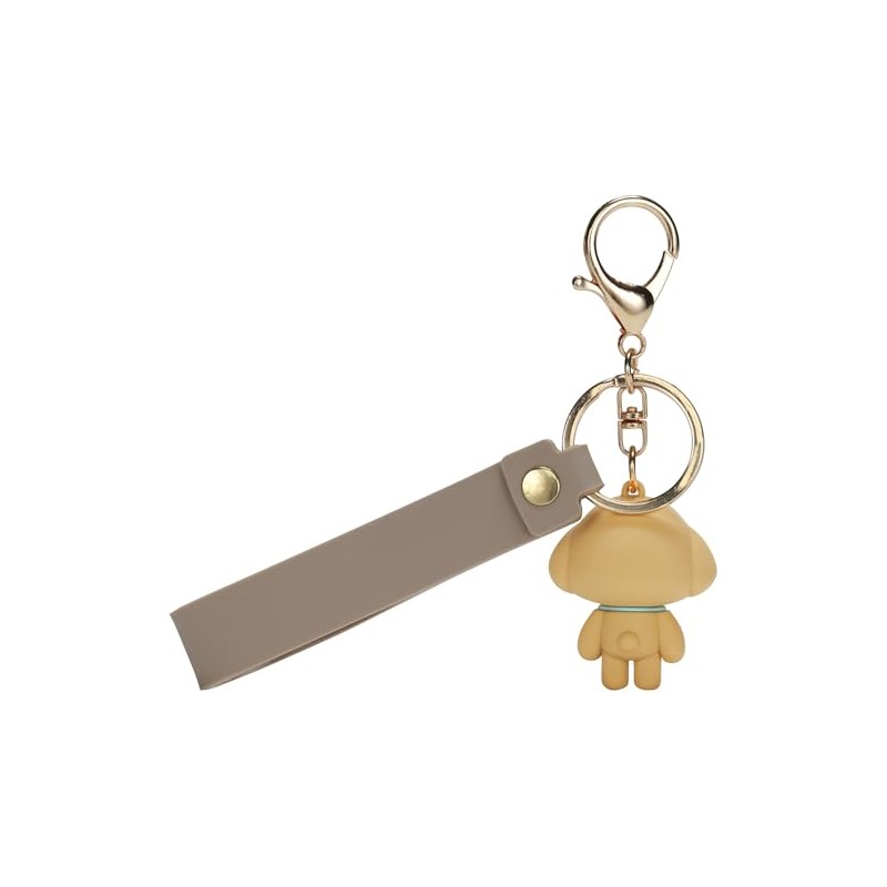Skater Rubber Keychain with Mascot Pup Pup Puppy TOY POODLE