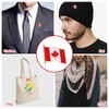 20PCS Canada Flag Pins Lapel Pin Badge Patriotic Souvenir
