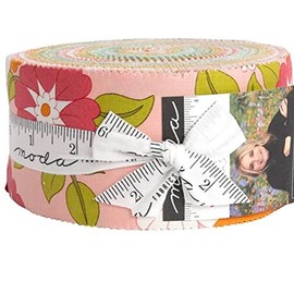 Moda Quilting Jelly Roll Patchwork Flower Power 2.5 Inch Fabrics