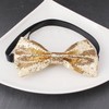 CVDYWDJIE 4 Pieces Sequin Bow Tie, Glitter Bow Tie, Party